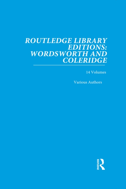 Book Cover for Routledge Library Editions: Wordsworth and Coleridge by Various