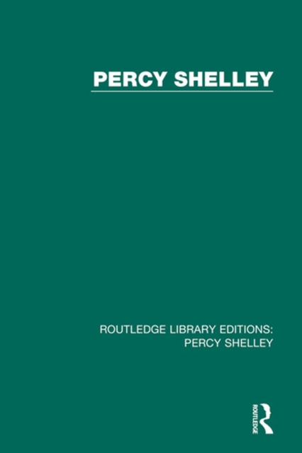 Book Cover for Routledge Library Editions: Percy Shelley by Various