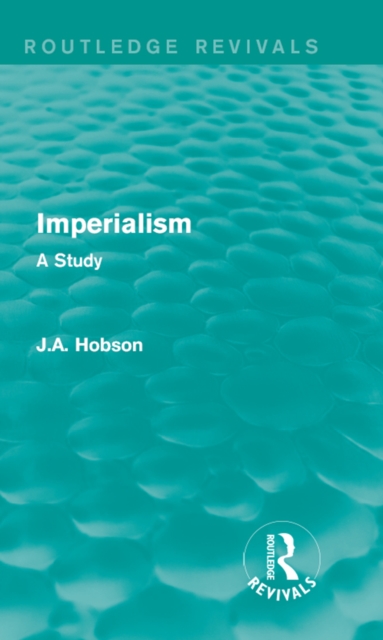 Book Cover for Imperialism by J.A. Hobson