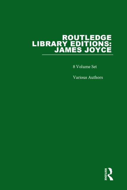 Book Cover for Routledge Library Editions: James Joyce by Various Authors