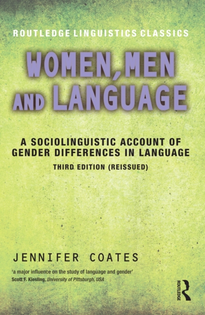 Book Cover for Women, Men and Language by Jennifer Coates