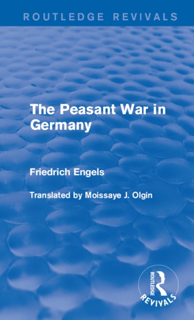 Book Cover for Peasant War in Germany by Friedrich Engels