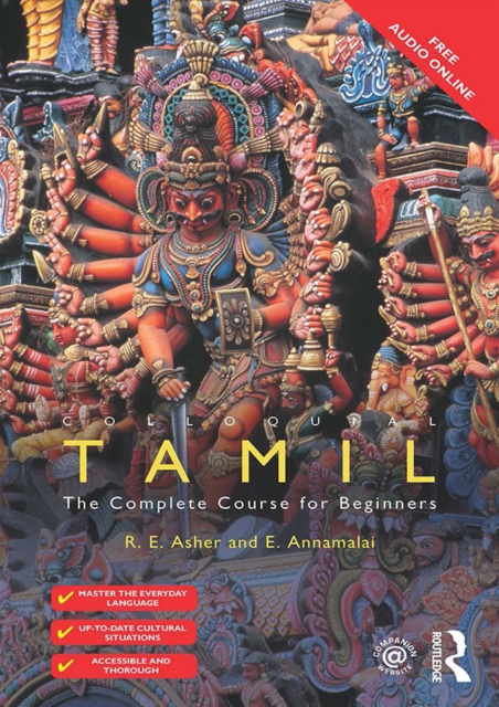 Book Cover for Colloquial Tamil by E. Annamalai, R.E. Asher