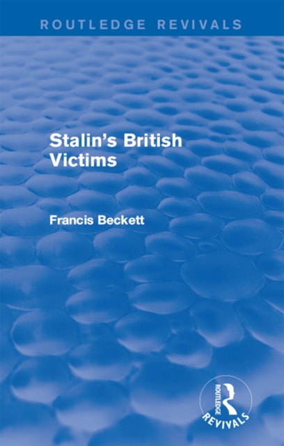 Book Cover for Stalin's British Victims by Beckett, Francis