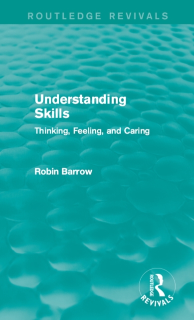 Book Cover for Understanding Skills by Robin Barrow