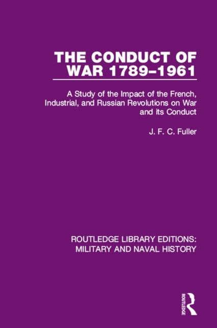 Book Cover for Conduct of War 1789-1961 by Fuller, J. F. C.