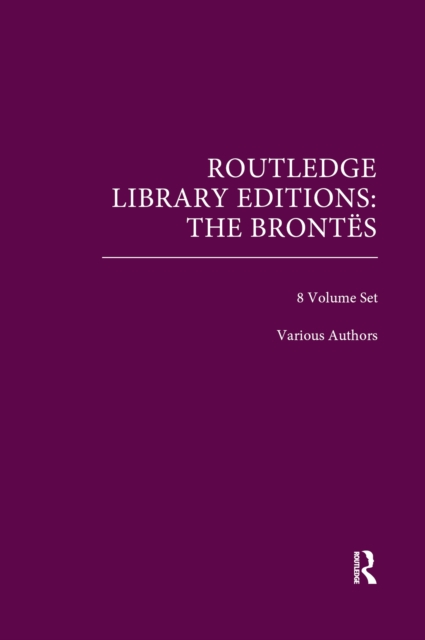 Book Cover for Routledge Library Editions: The Brontes by Various Authors