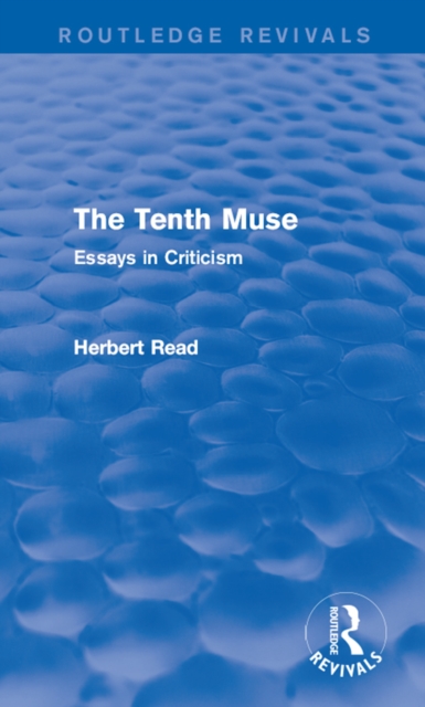 Book Cover for Tenth Muse by Herbert Read