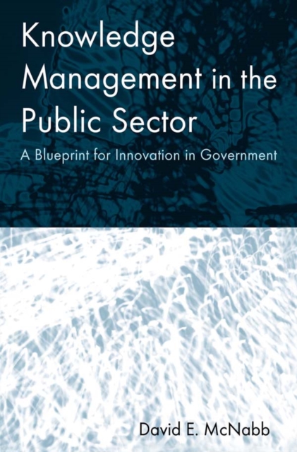 Book Cover for Knowledge Management in the Public Sector by David E McNabb