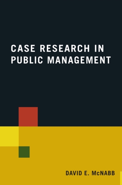 Book Cover for Case Research in Public Management by David E McNabb