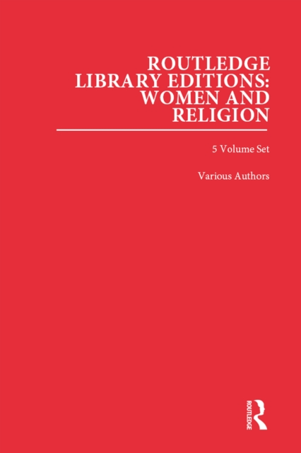 Book Cover for Routledge Library Editions: Women and Religion by Various Authors