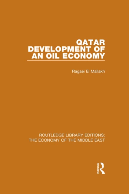 Book Cover for Qatar (RLE Economy of Middle East) by Ragaei el Mallakh