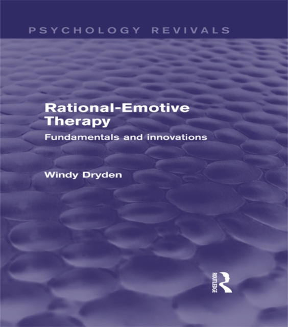 Book Cover for Rational-Emotive Therapy (Psychology Revivals) by Windy Dryden