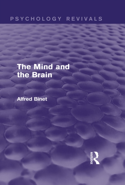 Book Cover for Mind and the Brain (Psychology Revivals) by Alfred Binet