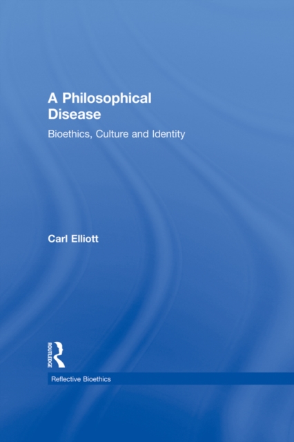 Book Cover for Philosophical Disease by Elliott, Carl