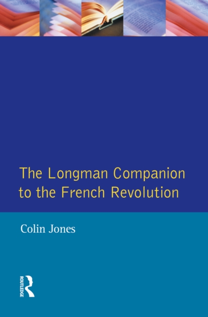 Book Cover for Longman Companion to the French Revolution by Colin Jones