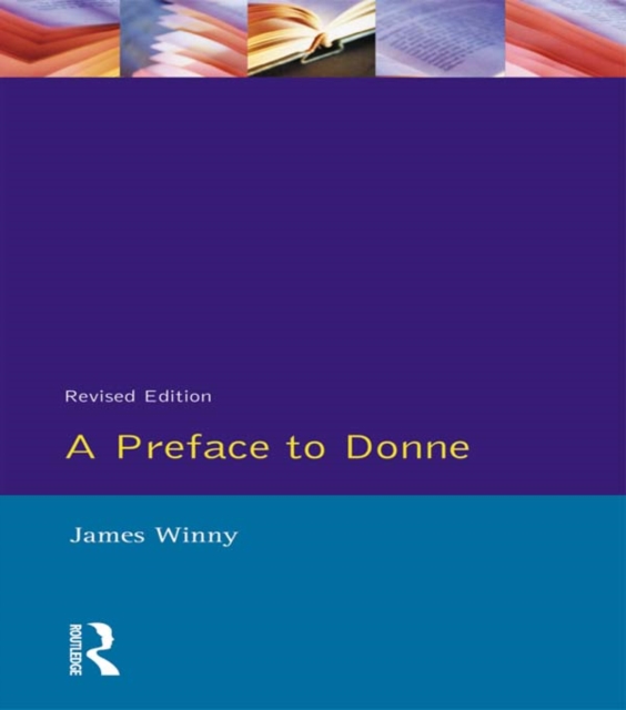 Book Cover for Preface to Donne by Winny, James