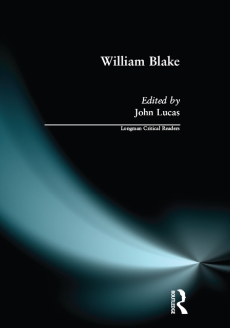 Book Cover for William Blake by John Lucas