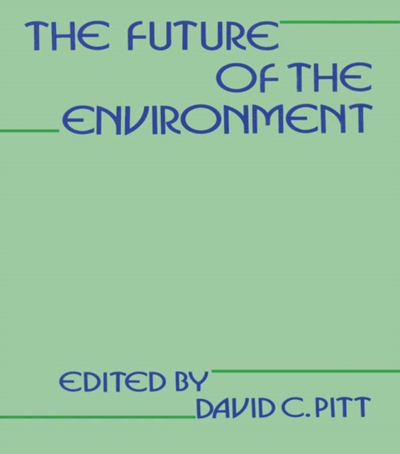 Book Cover for Future of the Environment by David Pitt