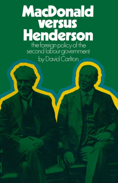 Book Cover for MacDonald versus Henderson by David Carlton