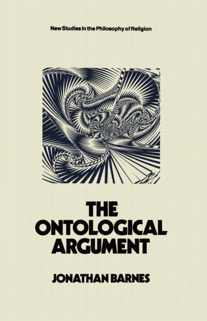 Book Cover for Ontological Argument by Jonathan Barnes