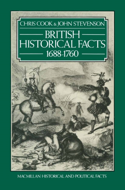 Book Cover for British Historical Facts: 1688-1760 by Chris Cook, John Stevenson