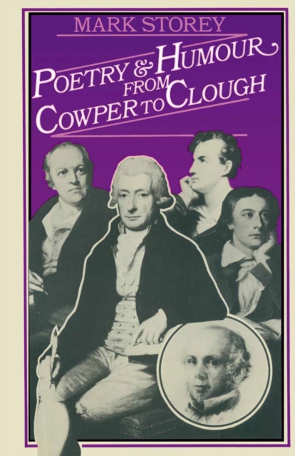 Book Cover for Poetry and Humour from Cowper to Clough by Storey, Mark