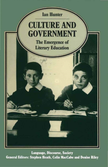 Book Cover for Culture and Government by Ian Hunter