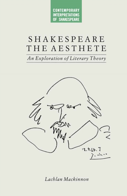 Book Cover for Shakespeare the Aesthete by Lachlan Mackinnon