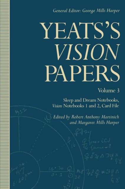 Book Cover for Yeats's Vision Papers by W. B. Yeats