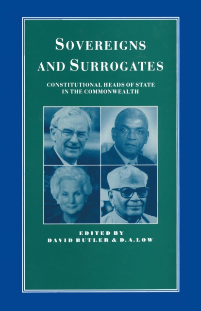 Book Cover for Surrogates for the Sovereign by David Butler