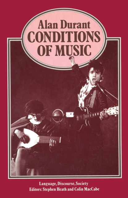 Book Cover for Conditions of Music by Alan Durant