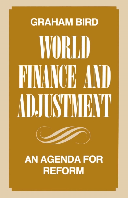 Book Cover for World Finance and Adjustment by Graham Bird