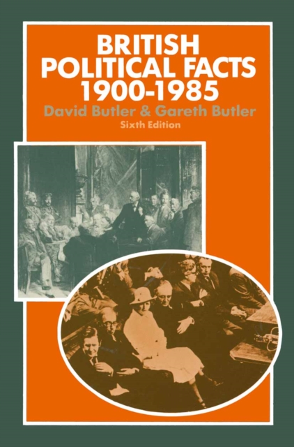 Book Cover for British Political Facts 1900-1985 by David Butler