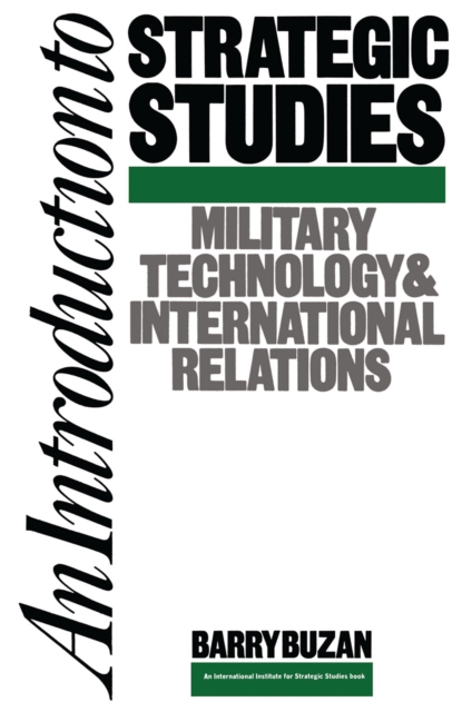 Book Cover for Introduction to Strategic Studies by Barry Buzan