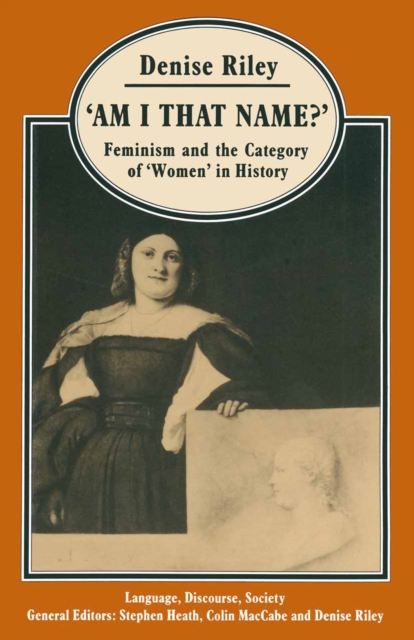 Book Cover for 'Am I That Name?' by Riley, Denise