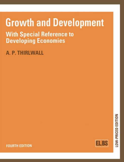 Book Cover for Growth and Development by Thirlwall, A.P.