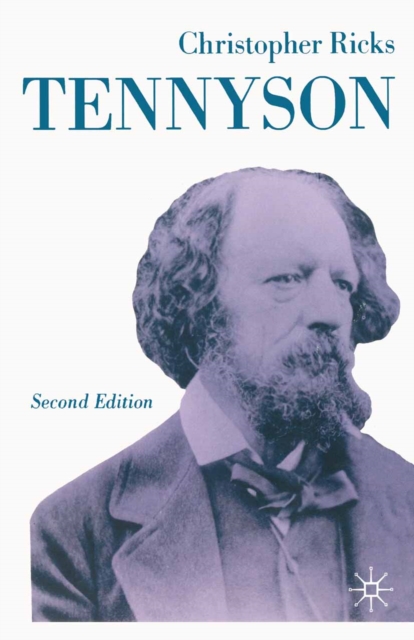 Book Cover for Tennyson by Christopher Ricks