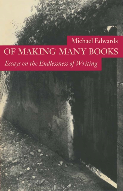 Book Cover for Of Making Many Books by M. Edwards