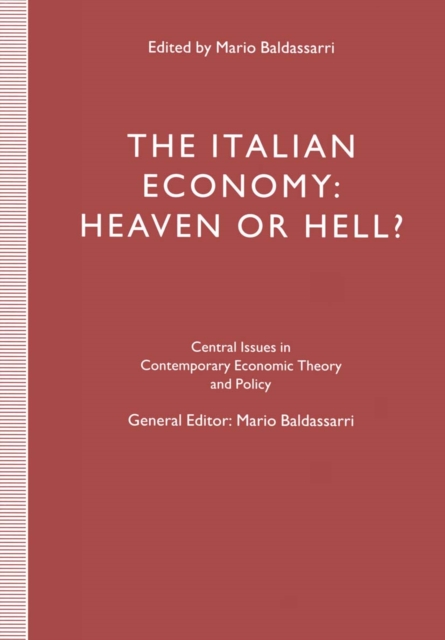 Book Cover for Italian Economy: Heaven or Hell? by Mario Baldassarri