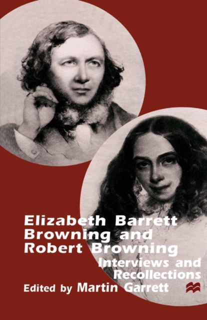 Book Cover for Elizabeth Barrett Browning and Robert Browning by NA NA