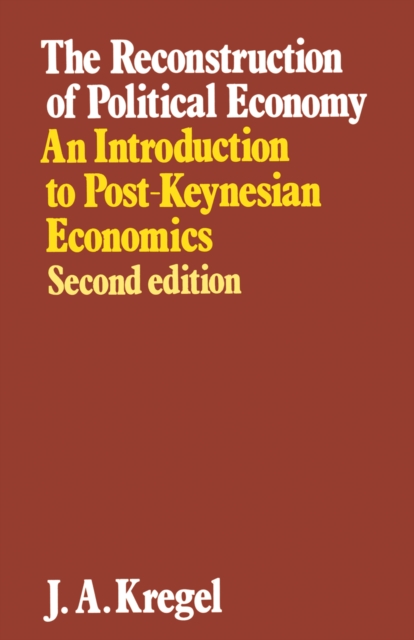 Book Cover for Reconstruction of Political Economy by NA NA