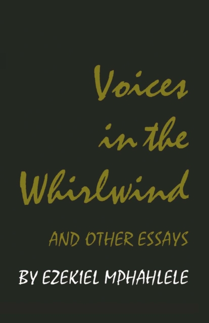 Book Cover for Voices in the Whirlwind and other Essays by NA NA