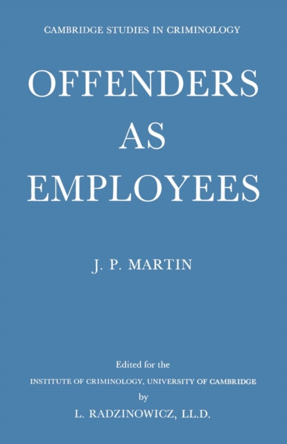 Book Cover for Offenders as Employees by NA NA