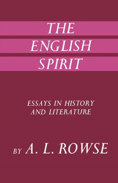 Book Cover for English Spirit: Essays in Literature & History by NA NA