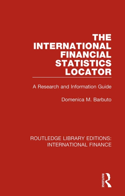 Book Cover for International Financial Statistics Locator by Domenica M. Barbuto