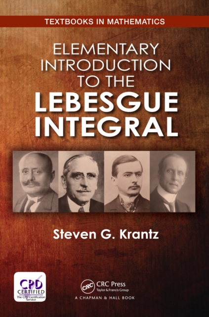 Book Cover for Elementary Introduction to the Lebesgue Integral by Steven G. Krantz