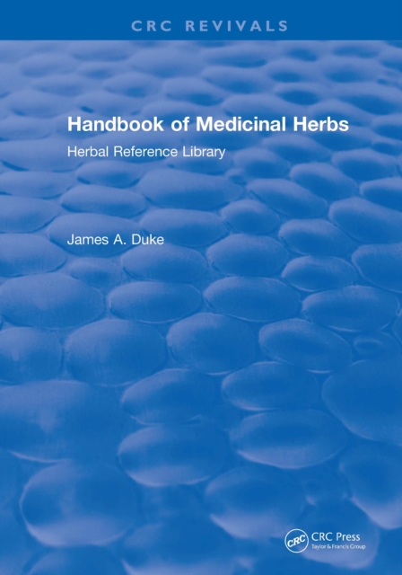 Book Cover for Handbook of Medicinal Herbs by James A. Duke