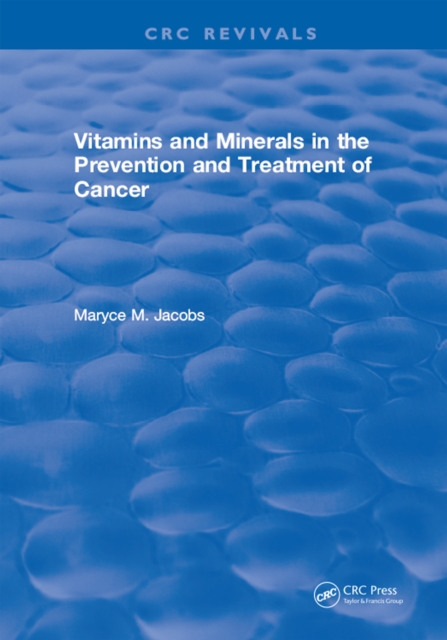 Book Cover for Vitamins and Minerals in the Prevention and Treatment of Cancer by Jacobs, Maryce M.