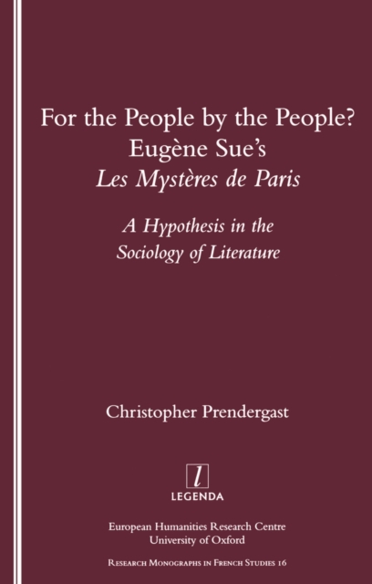 Book Cover for For the People, by the People? by Christopher Prendergast